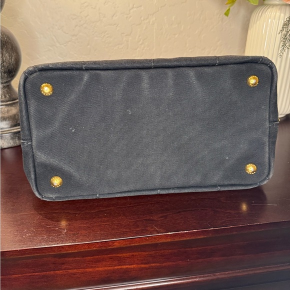 Prada Canapa small tote w/unbranded crossbody strap - Picture 8 of 15